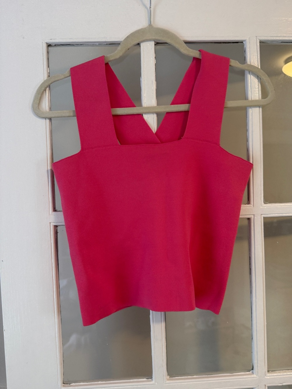 House of Harlow 1960 Vibrant Pink Cropped Tank